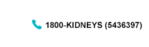 1800-KIDNEYS (5436397)