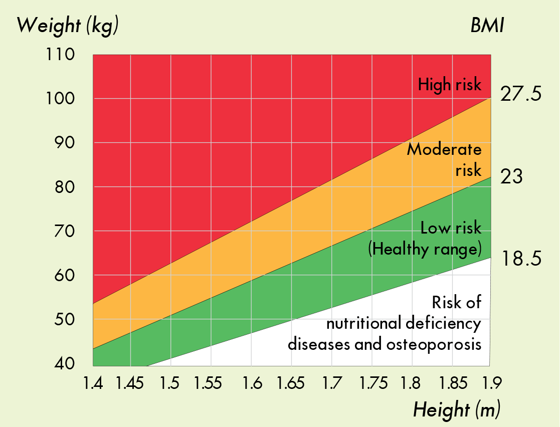 BMI ranges