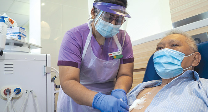 Clot busting procedure done at dialysis centres benefits patients