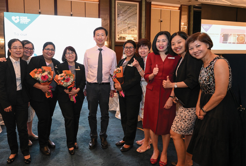 Hands that care and hearts that lead